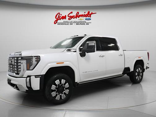 White Frost Tricoat 2024 GMC Sierra 2500 Denali