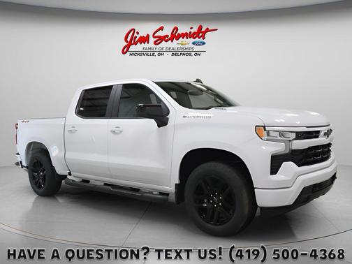 Summit White 2026 Chevrolet Silverado 1500 RST