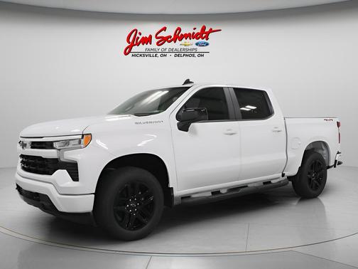 Summit White 2026 Chevrolet Silverado 1500 RST