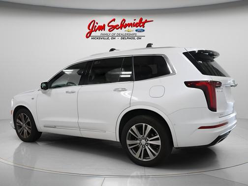 Crystal White Tricoat 2024 Cadillac XT6 Premium Luxury AWD