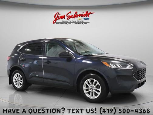 Blue Metallic 2021 Ford Escape SE