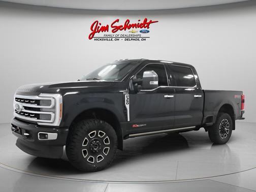 Agate Black Metallic 2024 Ford F-350 Platinum