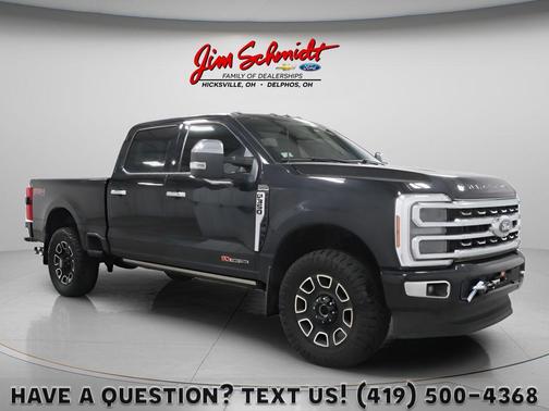 Agate Black Metallic 2024 Ford F-350 Platinum