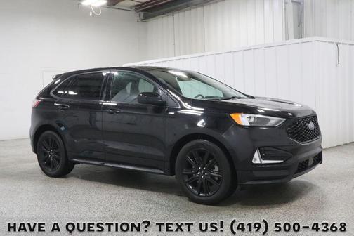Agate Black Metallic 2021 Ford Edge ST Line