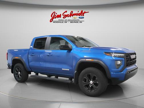 Dynamic Blue Metallic 2023 GMC Canyon Elevation