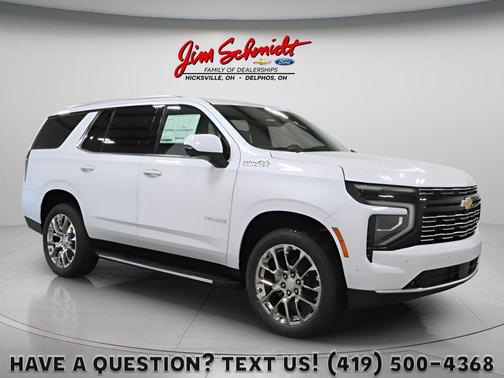 Polar White Tricoat 2026 Chevrolet Tahoe 4WD High Country