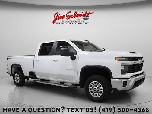 Summit White 2025 Chevrolet Silverado 2500 LT