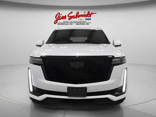 Crystal White Tricoat 2023 Cadillac Escalade Sport Platinum