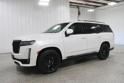 Crystal White Tricoat 2023 Cadillac Escalade Sport Platinum