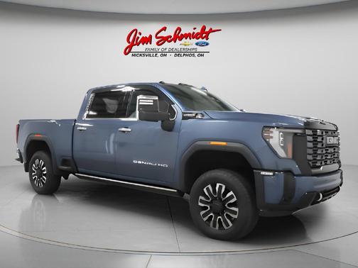 Downpour Metallic 2025 GMC Sierra 2500 Denali Ultimate