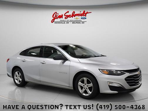 Silver Ice Metallic 2021 Chevrolet Malibu 1LS
