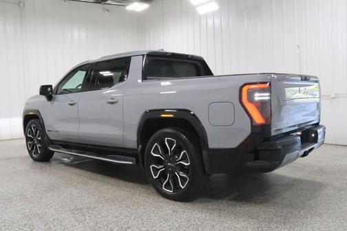 Thunderstorm Grey 2025 GMC Sierra EV Max Range Denali