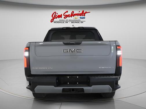 Thunderstorm Grey 2025 GMC Sierra EV Max Range Denali