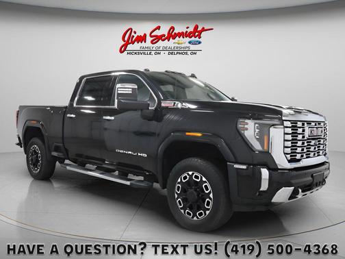 Onyx Black 2024 GMC Sierra 2500 Denali
