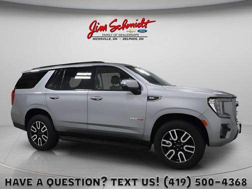 Sterling Metallic 2023 GMC Yukon AT4