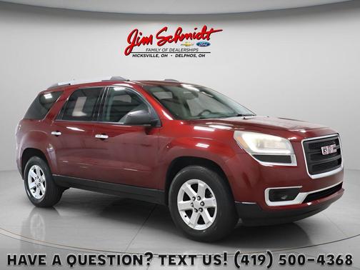 Crimson Red Tintcoat 2015 GMC Acadia SLE-1