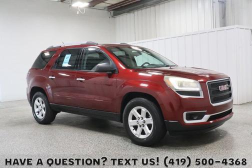 Crimson Red Tintcoat 2015 GMC Acadia SLE-1