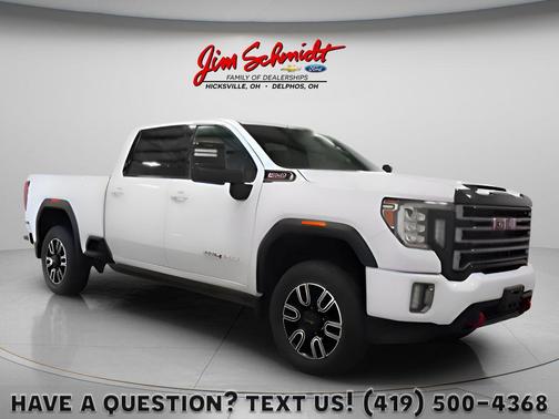 Summit White 2023 GMC Sierra 2500 AT4
