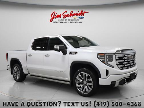 White Frost Tricoat 2024 GMC Sierra 1500 Denali