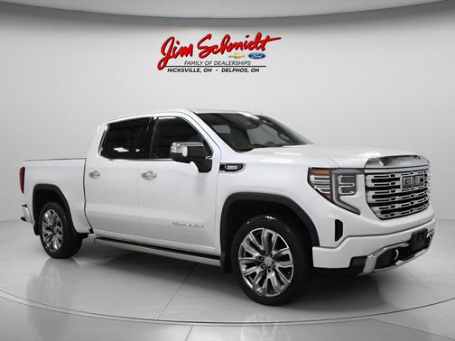 White Frost Tricoat 2024 GMC Sierra 1500 Denali