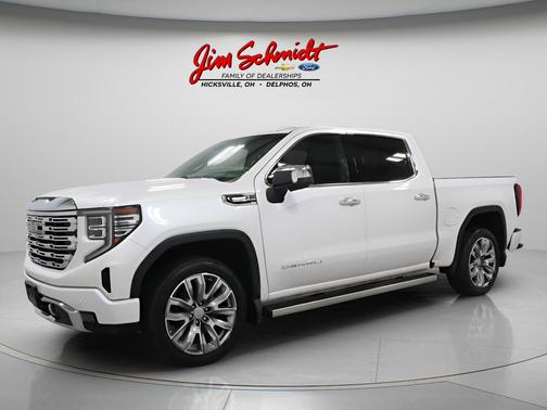 White Frost Tricoat 2024 GMC Sierra 1500 Denali