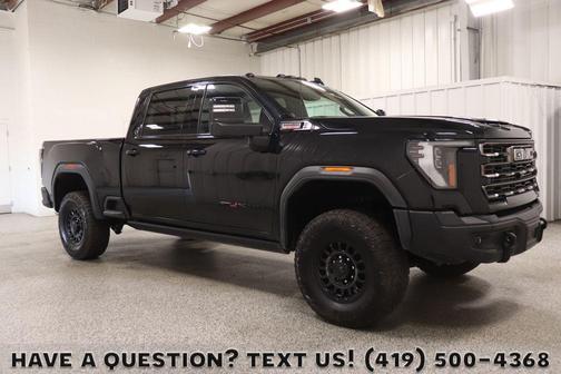 Onyx Black 2025 GMC Sierra 2500 AT4X