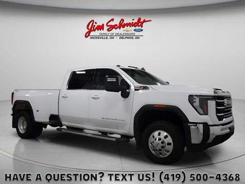 Summit White 2025 GMC Sierra 3500 SLE