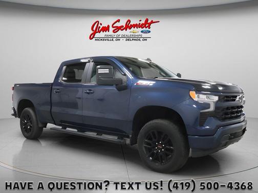 Northsky Blue Metallic 2022 Chevrolet Silverado 1500 RST