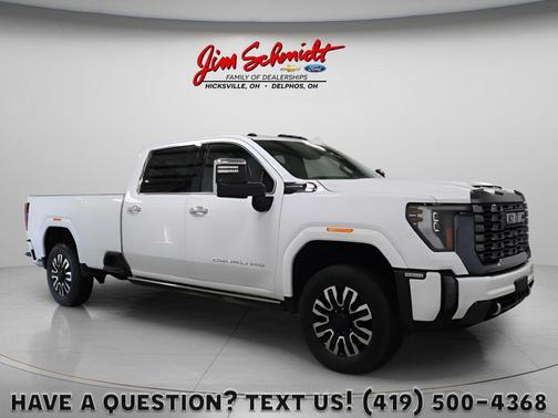 Summit White 2024 GMC Sierra 3500 Denali