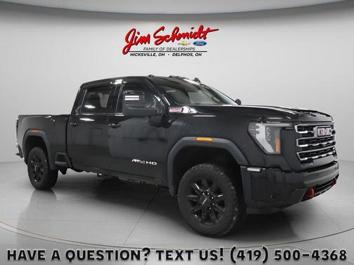 Onyx Black 2025 GMC Sierra 2500 AT4