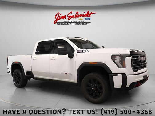 Summit White 2026 GMC Sierra 2500 AT4