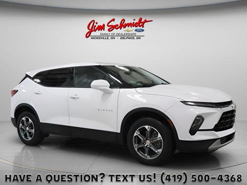 Summit White 2023 Chevrolet Blazer 2LT