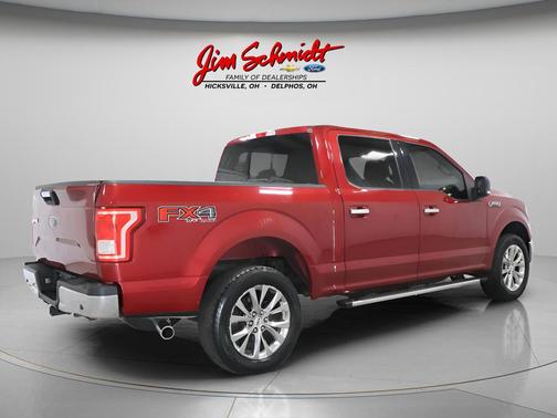 Ruby Red Metallic Tinted Clearcoat 2017 Ford F-150 XLT