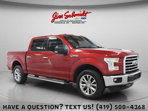 Ruby Red Metallic Tinted Clearcoat 2017 Ford F-150 XLT