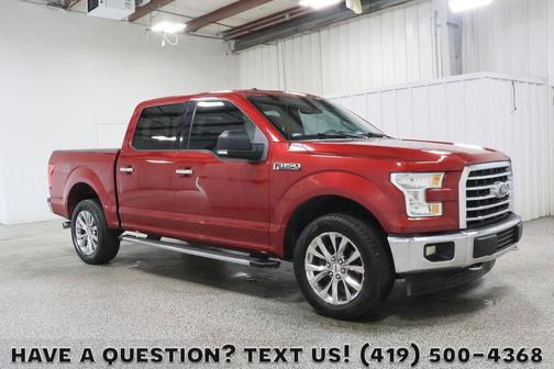 Ruby Red Metallic Tinted Clearcoat 2017 Ford F-150 XLT