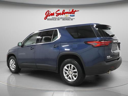 Northsky Blue Metallic 2023 Chevrolet Traverse LS
