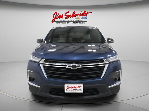 Northsky Blue Metallic 2023 Chevrolet Traverse LS
