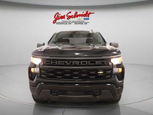 Black 2023 Chevrolet Silverado 1500 Custom