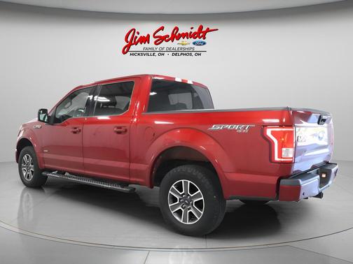 Ruby Red Metallic 2017 Ford F-150 XLT