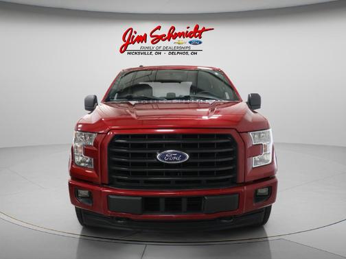 Ruby Red Metallic 2017 Ford F-150 XLT
