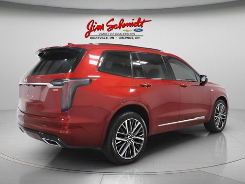 Radiant Red Tintcoat 2024 Cadillac XT6 Sport AWD
