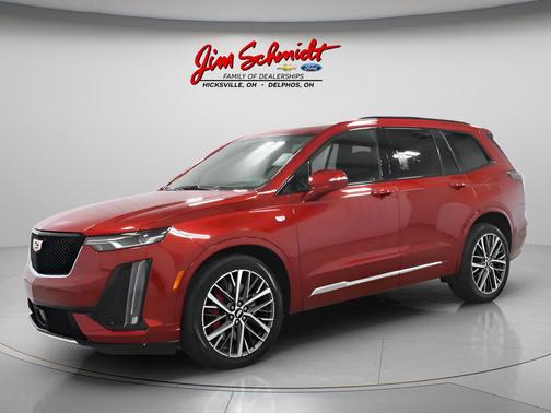 Radiant Red Tintcoat 2024 Cadillac XT6 Sport AWD