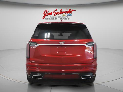 Radiant Red Tintcoat 2024 Cadillac XT6 Sport AWD
