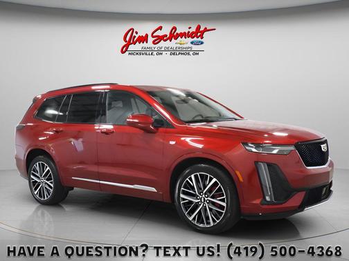 Radiant Red Tintcoat 2024 Cadillac XT6 Sport AWD