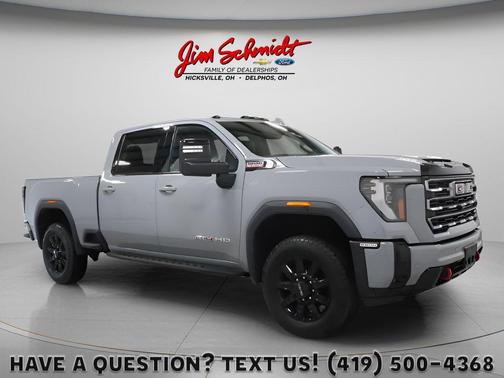 Grey 2025 GMC Sierra 2500 AT4