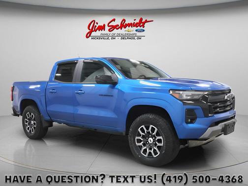 Glacier Blue Metallic 2023 Chevrolet Colorado Z71