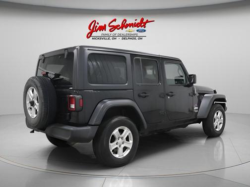 Black Clearcoat 2021 Jeep Wrangler Unlimited Sport