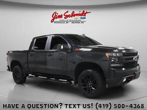 Black 2021 Chevrolet Silverado 1500 LT Trail Boss