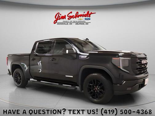 Onyx Black 2023 GMC Sierra 1500 Elevation