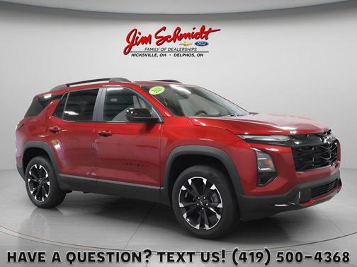 Radiant Red Tintcoat 2026 Chevrolet Equinox FWD RS